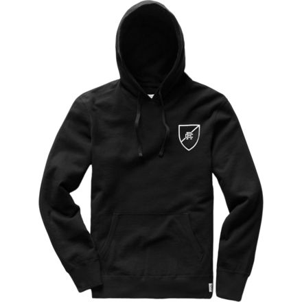 Reigning Champ - Shield Logo Lightweight Terry Pullover Hoodie - Men's