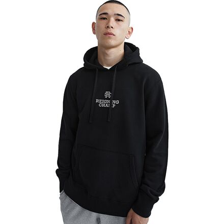 Reigning Champ - Lockup Midweight Terry Pullover Hoodie - Men's - Black
