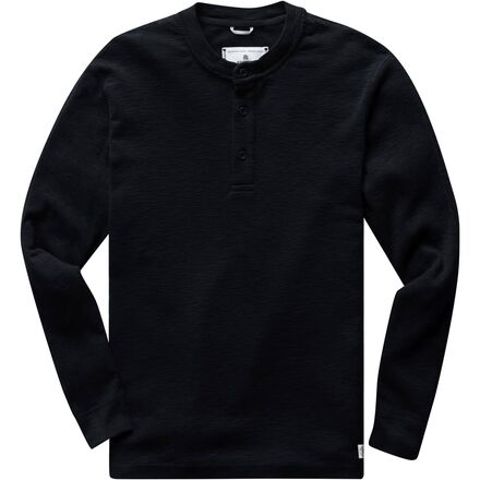 Reigning Champ - Henley 1X1 Slub T-Shirt - Men's