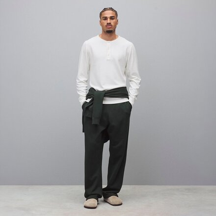 Reigning Champ - Lightweight Waffle Henley - Men's