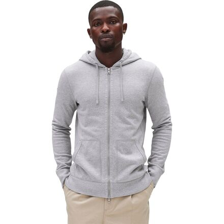 Midweight Terry Slim Zip Hoodie - Men's