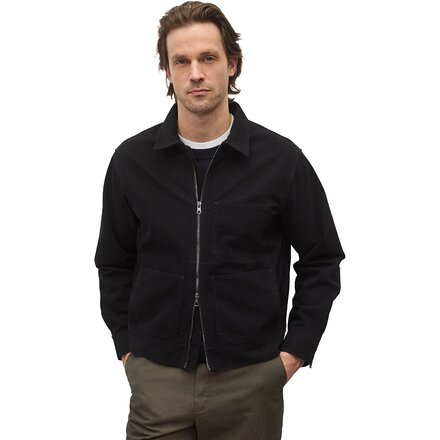 Cotton Canvas Grounds Jacket - Men's