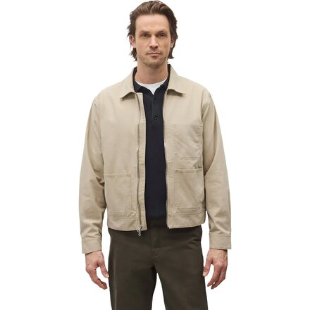 Cotton Canvas Grounds Jacket - Men's
