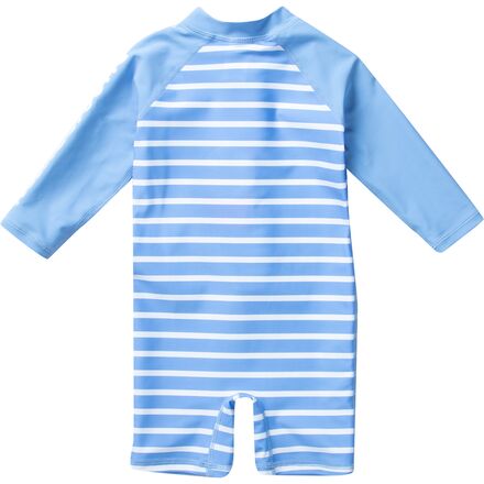 Ruffle Butts - Stripe Rash Guard Bodysuit - Infants'