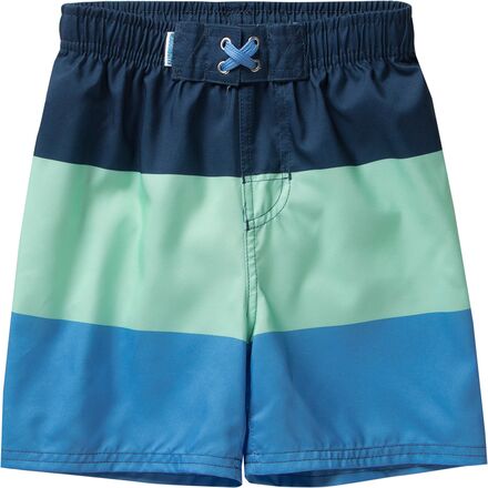 Ruffle Butts - Swim Trunk - Boys' - Mint and Blue Color Block