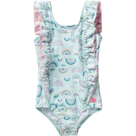Ruffle Butts - Waterfall One-Piece - Girls' - Chase the Rainbow