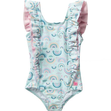 Ruffle Butts - Waterfall One-Piece - Toddler Girls' - Chase the Rainbow