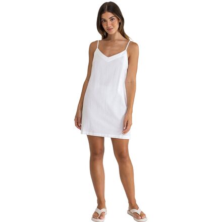 Rhythm - Classic Mini Dress - Women's - White