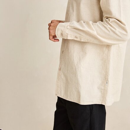 Rhythm - Classic Linen Long-Sleeve Shirt - Men's