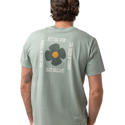 Rhythm - In Bloom Vintage Short-Sleeve T-Shirt - Men's - Seafoam