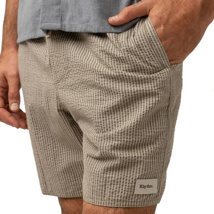 Rhythm - Seersucker Stripe Jam Shorts - Men's