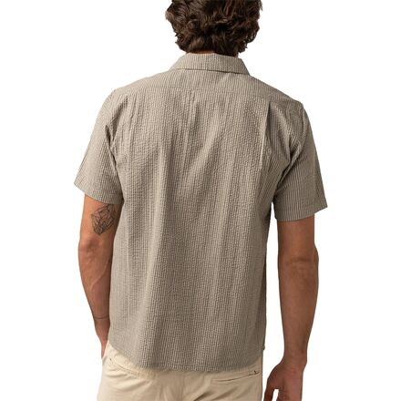 Rhythm - Seersucker Stripe Short-Sleeve Shirt - Men's