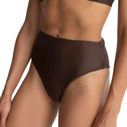 Rhythm - Classic Hi Waist Bikini Bottom - Women's