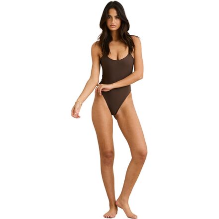 Rhythm - Classic Minimal One-Piece Swimsuit - Women's