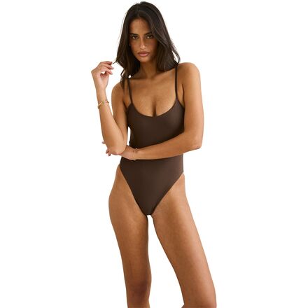 Rhythm - Classic Minimal One-Piece Swimsuit - Women's