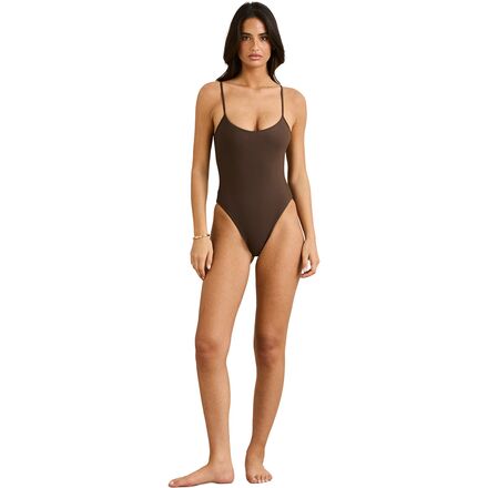 Rhythm - Classic Minimal One-Piece Swimsuit - Women's