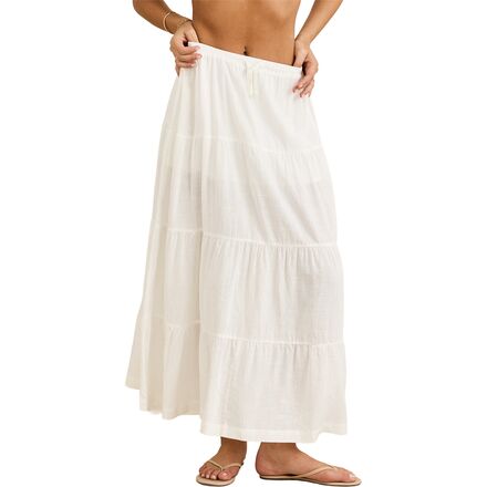 Classic Tiered Maxi Skirt - Women's