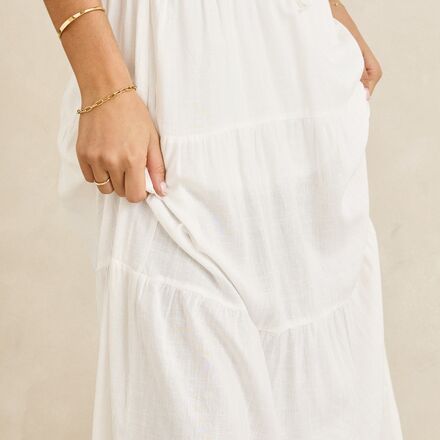 Rhythm - Classic Tiered Maxi Skirt - Women's