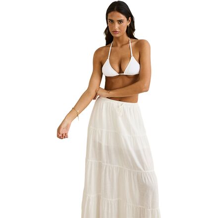 Rhythm - Classic Tiered Maxi Skirt - Women's