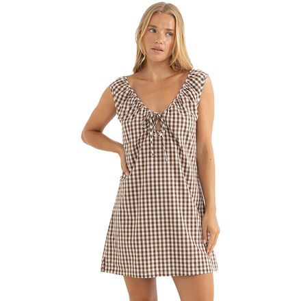 Birdie Gingham Mini Dress - Women's