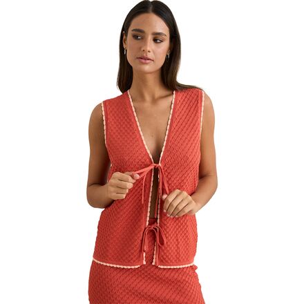 Gigi Longline Knit Vest - Women's