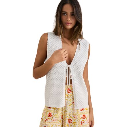 Gigi Longline Knit Vest - Women's