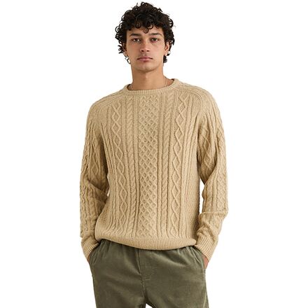 Mohair Fishermans Knit Sweater - Men's