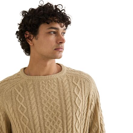 Rhythm - Mohair Fishermans Knit Sweater - Men's