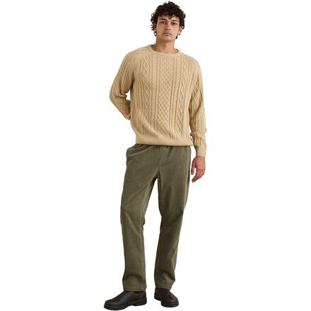 Rhythm - Mohair Fishermans Knit Sweater - Men's