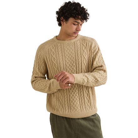 Rhythm - Mohair Fishermans Knit Sweater - Men's