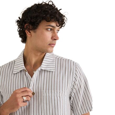 Rhythm - Seersucker Stripe Shirt - Men's