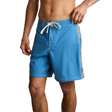 Panel Stripe Swim Trunk - Men's