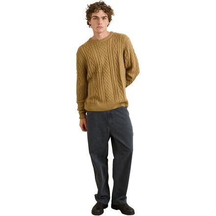 Rhythm - Mohair Fishermans Knit Sweater - Men's