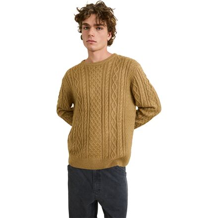 Rhythm - Mohair Fishermans Knit Sweater - Men's