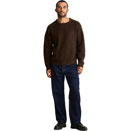 Rhythm - Vintage Waffle Knit Sweater - Men's