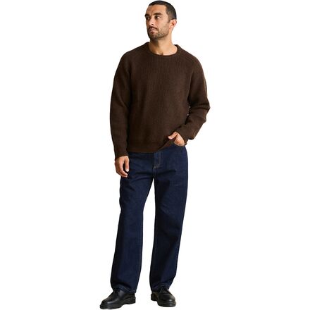Rhythm - Vintage Waffle Knit Sweater - Men's