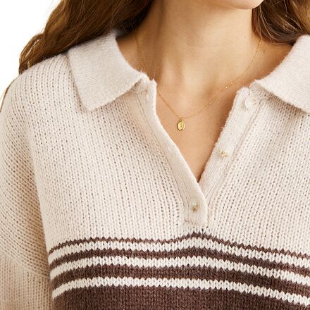 Rhythm - Strata Knit Collared Jumper - Women's