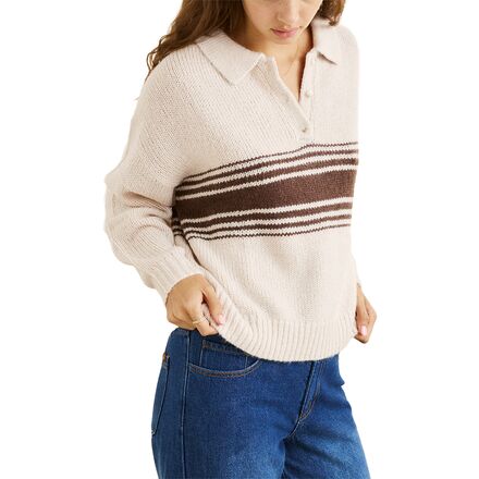 Rhythm - Strata Knit Collared Jumper - Women's
