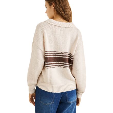Rhythm - Strata Knit Collared Jumper - Women's