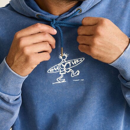 Rhythm - Drifter Salt Wash Hoodie - Men's