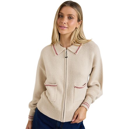 Frankie Dual Zip Cardigan - Women's