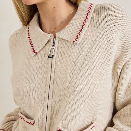 Rhythm - Frankie Dual Zip Cardigan - Women's