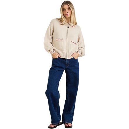 Rhythm - Frankie Dual Zip Cardigan - Women's