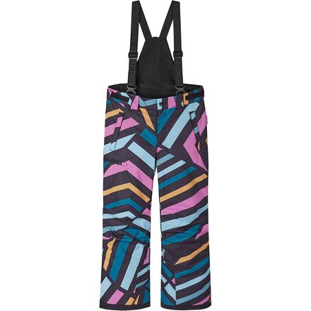 Reima - Terrie Printed Ski Pant - Toddler Girls' - Black Pastel Stripes