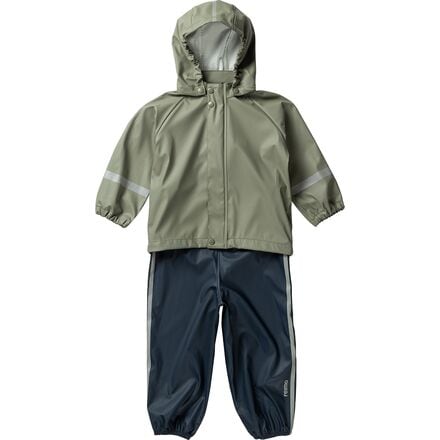 Reima - Tihku Rain Outfit - Infants' - Greyish Green