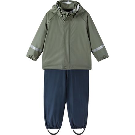 Reima - Tihku Rain Outfit - Toddlers' - Greyish Green