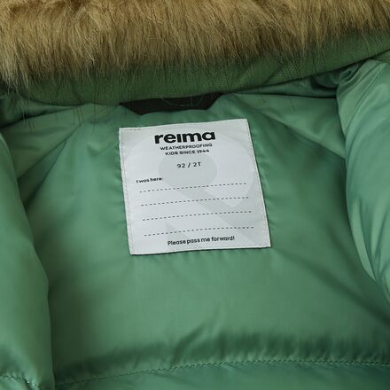 Reima - Aapua Down Overall- Toddlers'