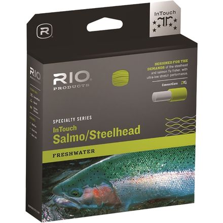RIO - InTouch Salmo/Steelhead Fly Line - Moss/Yellow