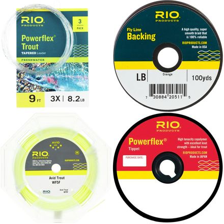 RIO - Line + Leader + Tippet Package