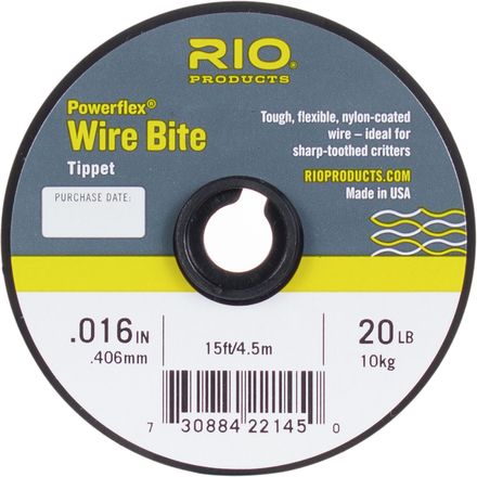 RIO - Powerflex Wire Bite Tippet 15ft - One Color